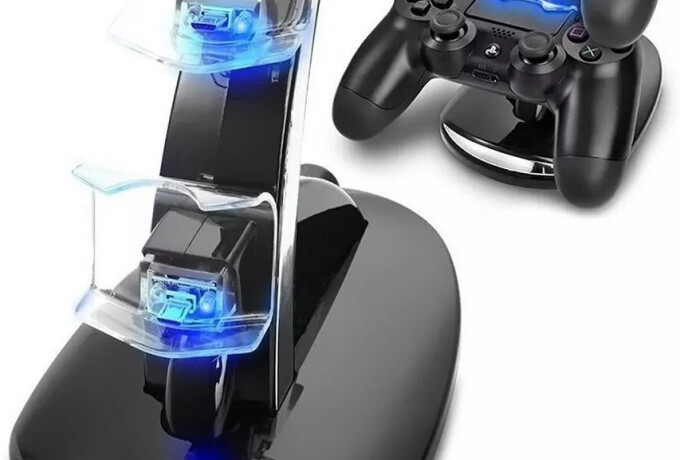 Dual Controllers  Charging Dock Stand