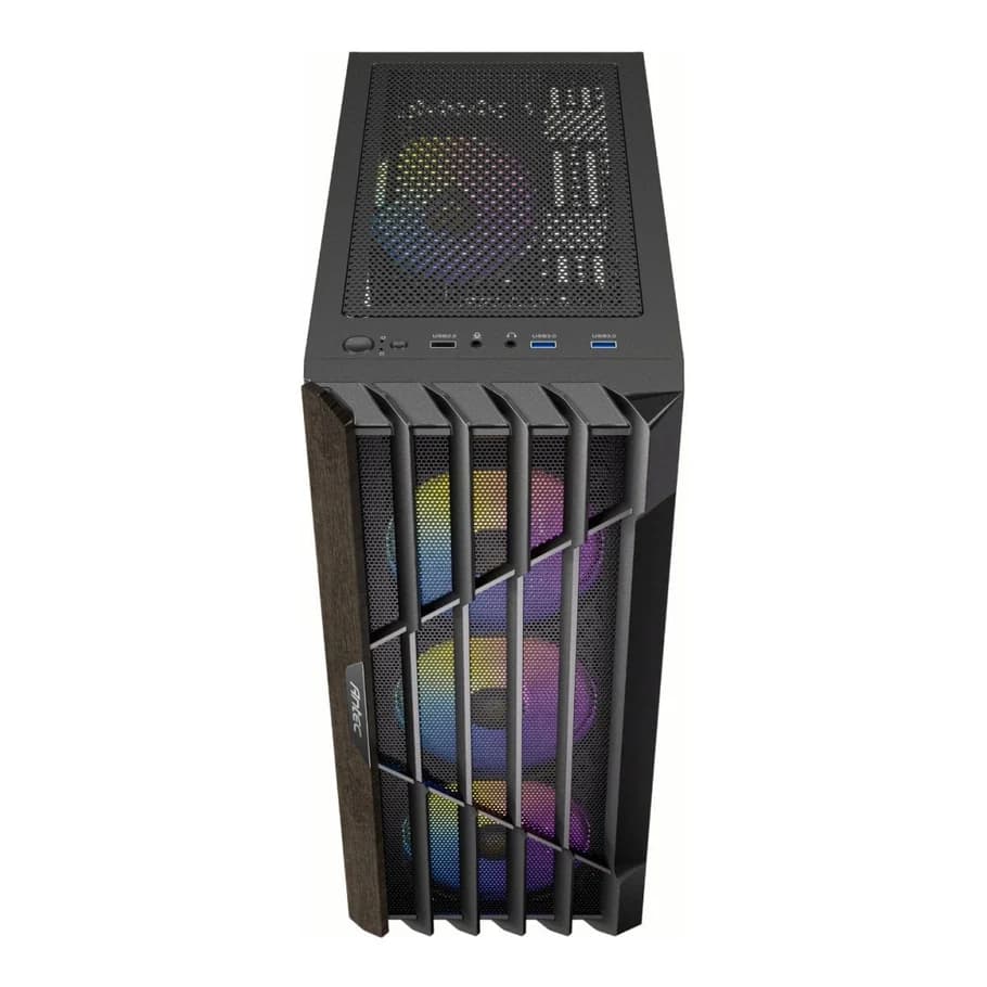 ANTEC AX63 WOOD ARGB 4 FANS WITH GAMING CASE thumbnail 3