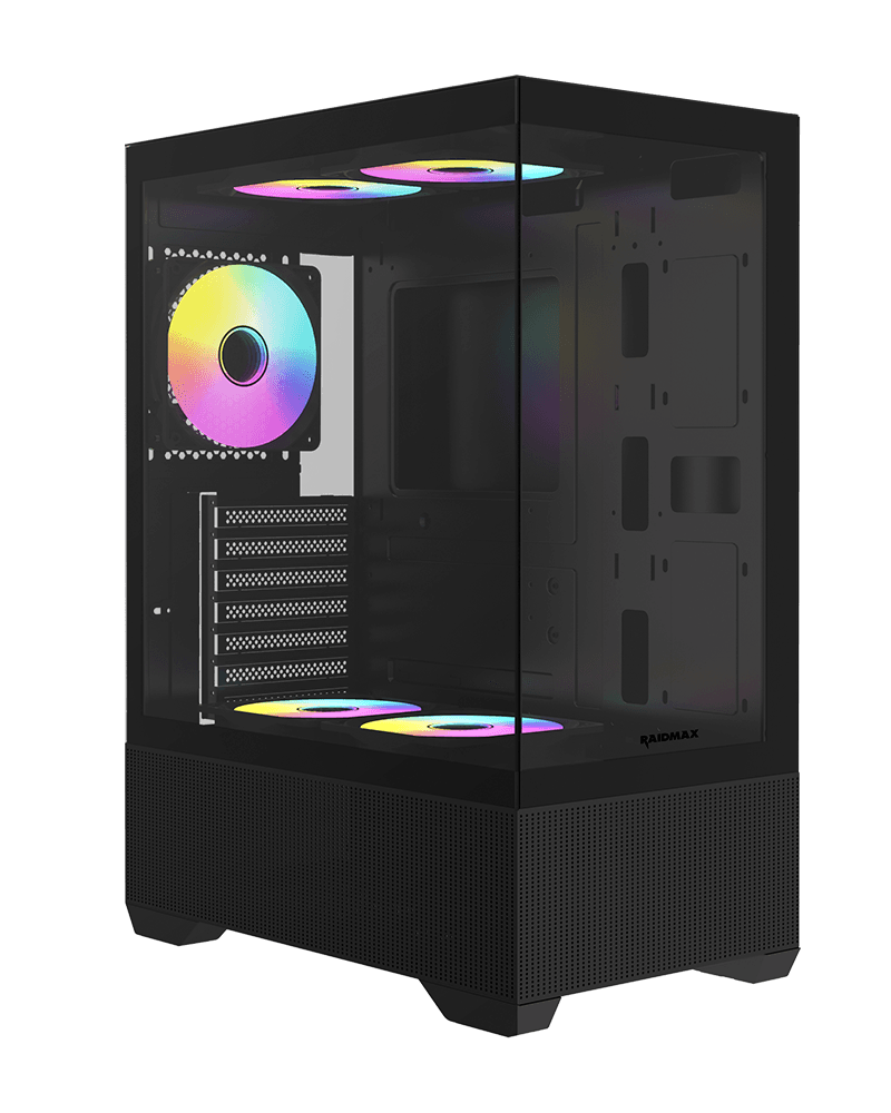 RAIDMAX I802 AIR INFINITA CASE BLACK