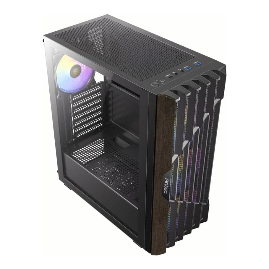 ANTEC AX63 WOOD ARGB 4 FANS WITH GAMING CASE thumbnail 4