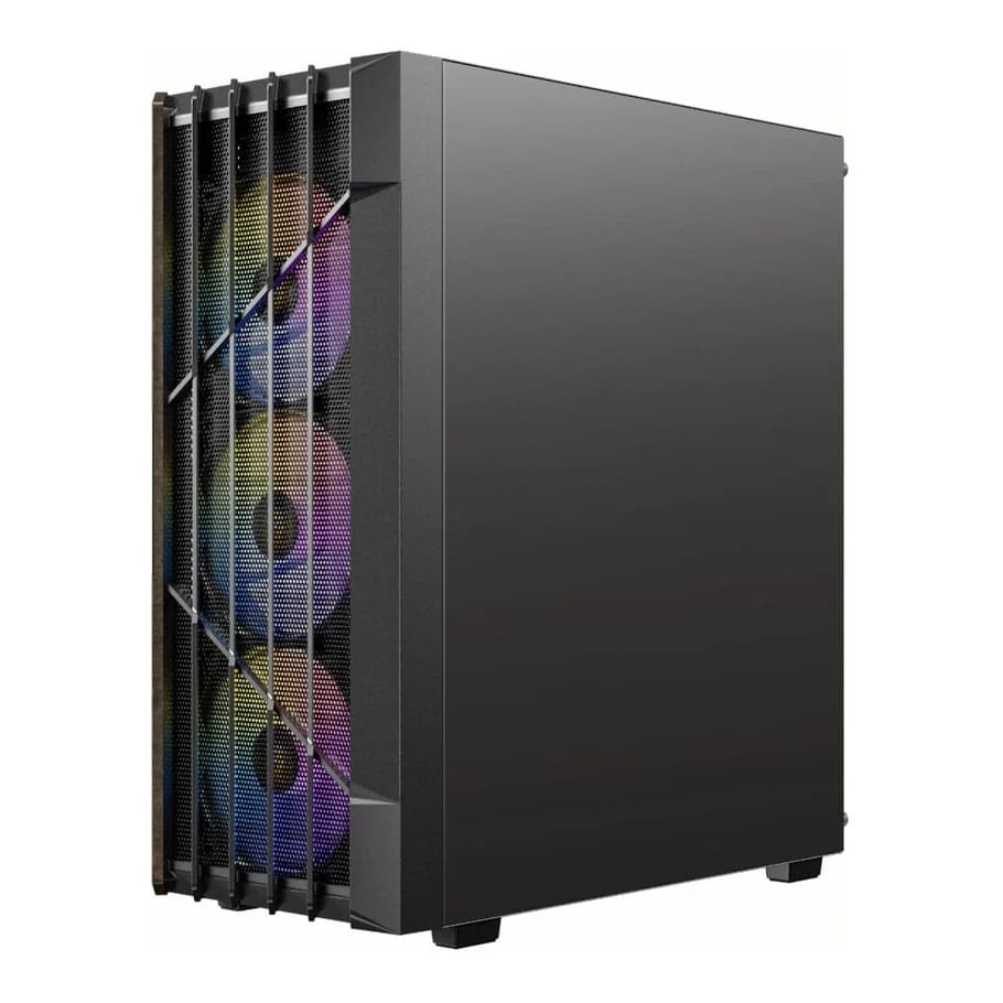 ANTEC AX63 WOOD ARGB 4 FANS WITH GAMING CASE thumbnail 2