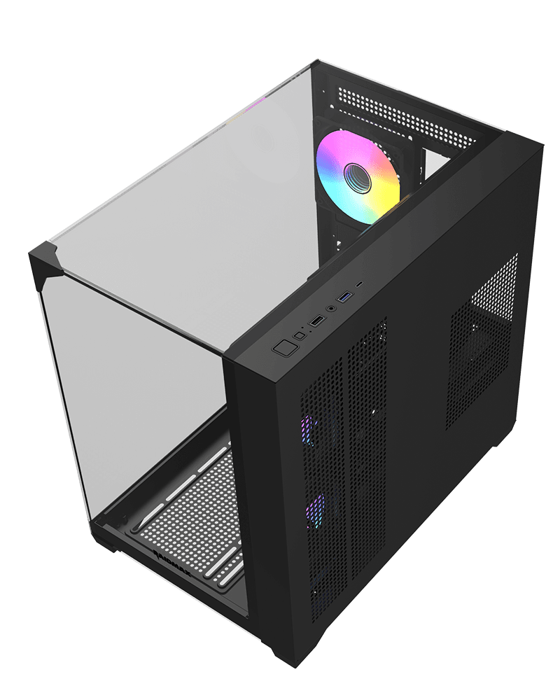 RAIDMAX I620 INFINITA CASE BLACK thumbnail 2