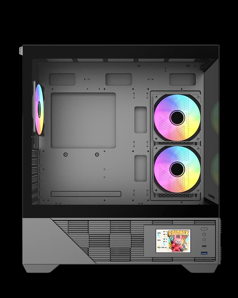 RAIDMAX I803 INFINITA CASE BLACK thumbnail 4