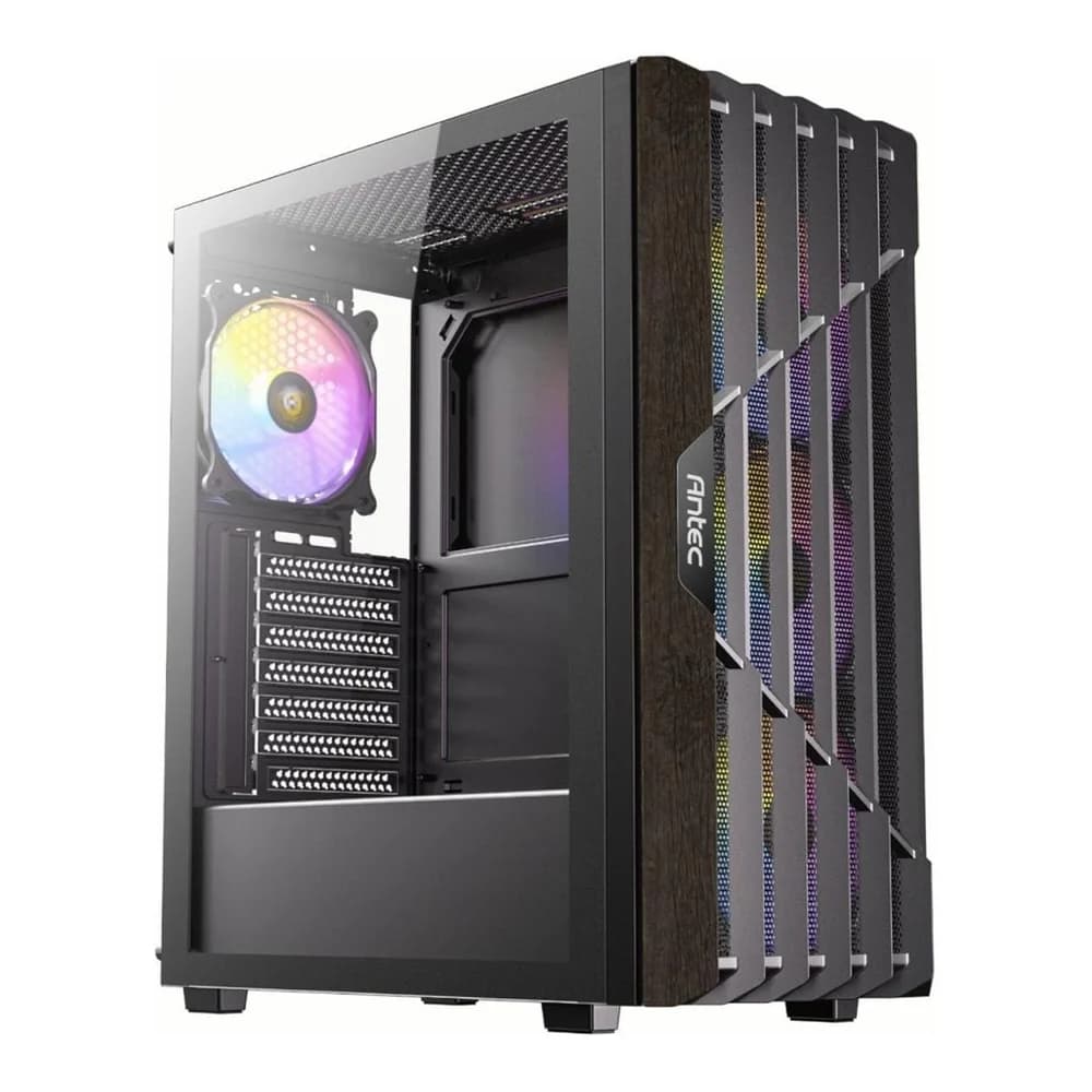 ANTEC AX63 WOOD ARGB 4 FANS WITH GAMING CASE