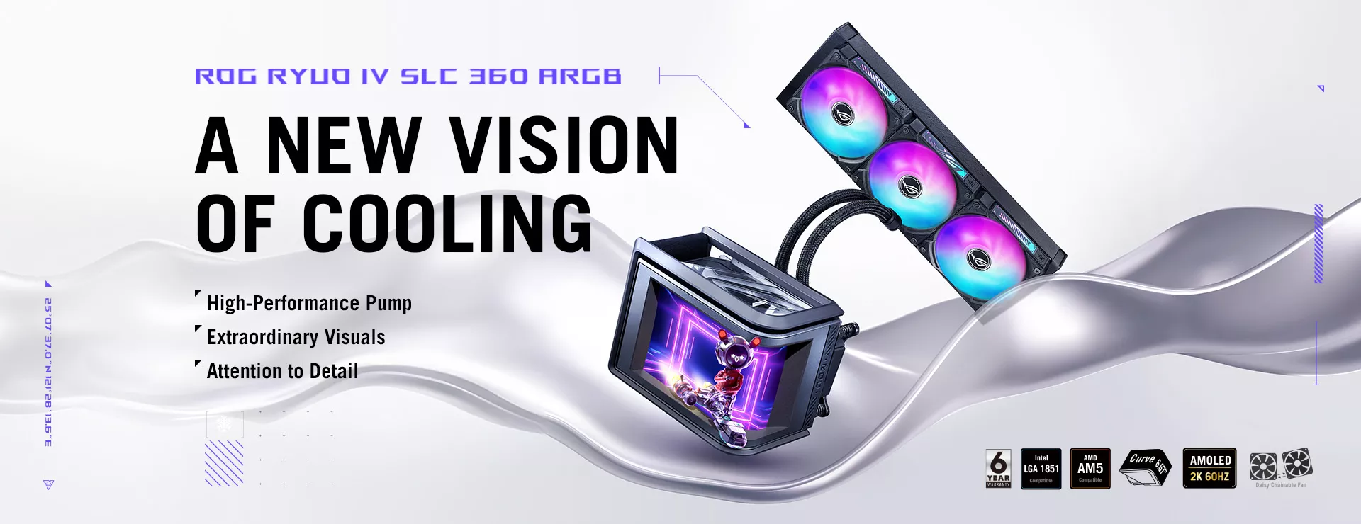High refresh gaming monitor on desk